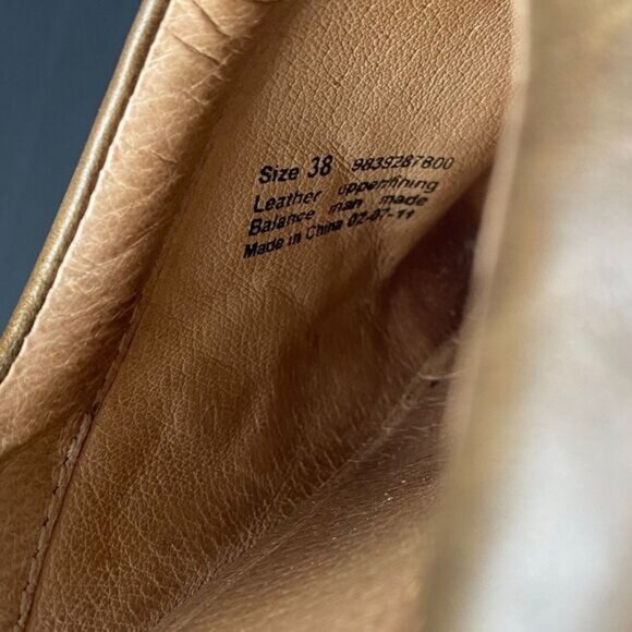 Dansko Balance Clog Women's size 38 Brown Leather Slip On Mule - Picture 5 of 14